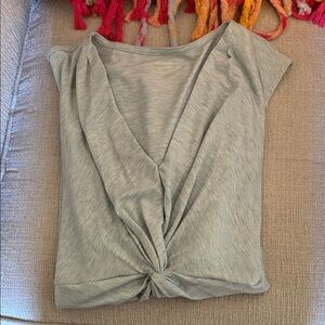 Eddie Bauer Light Blue Twist Tank Top NWT